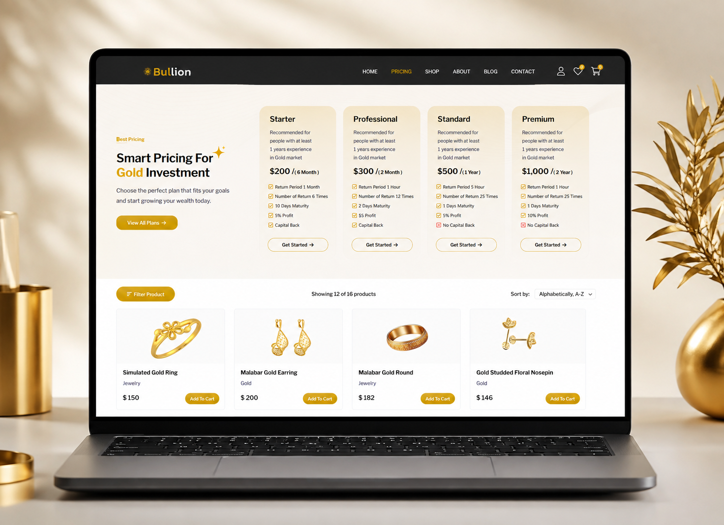 Bullion Gold Investment Platform