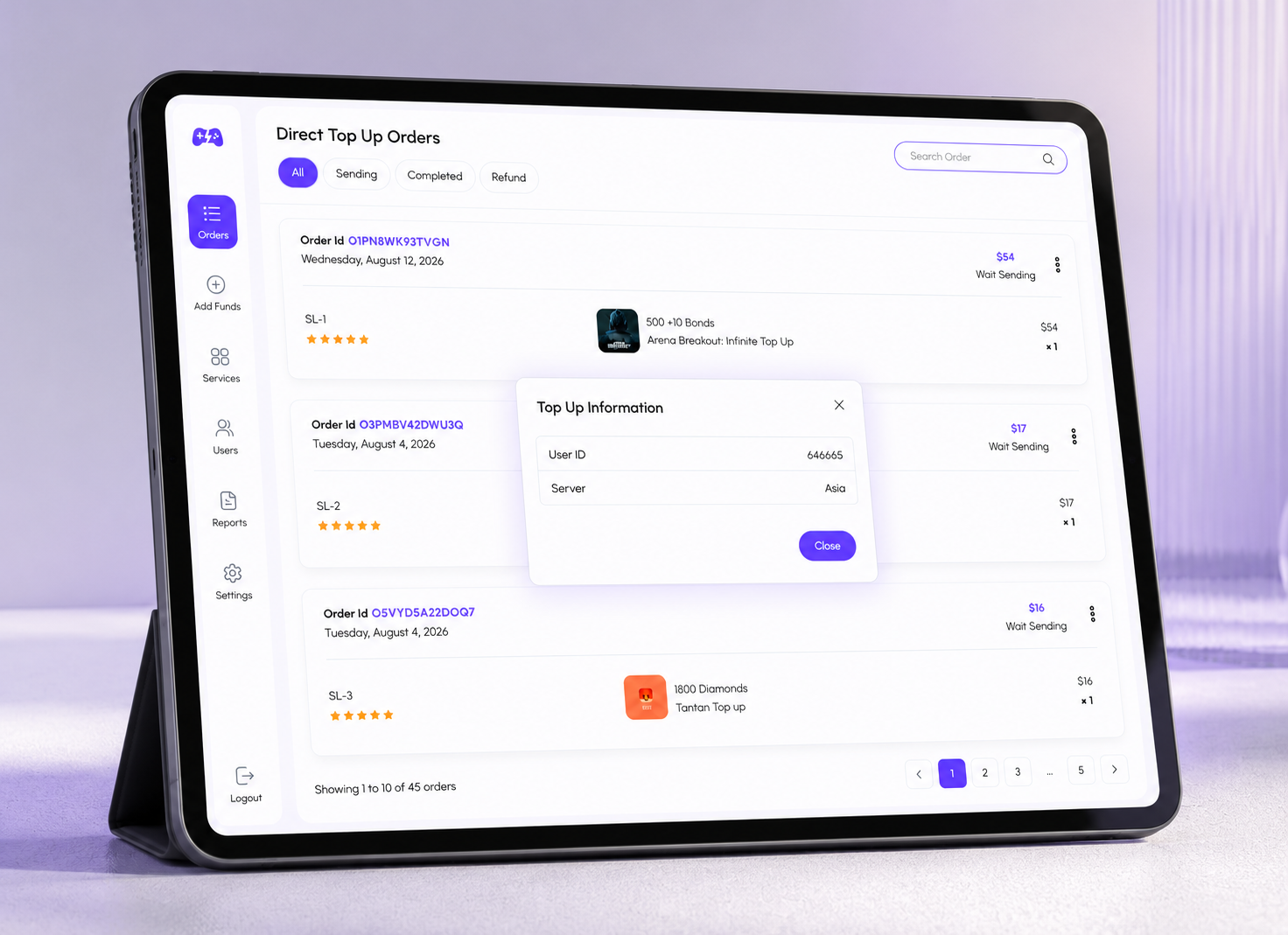 Gamers Arena Platform