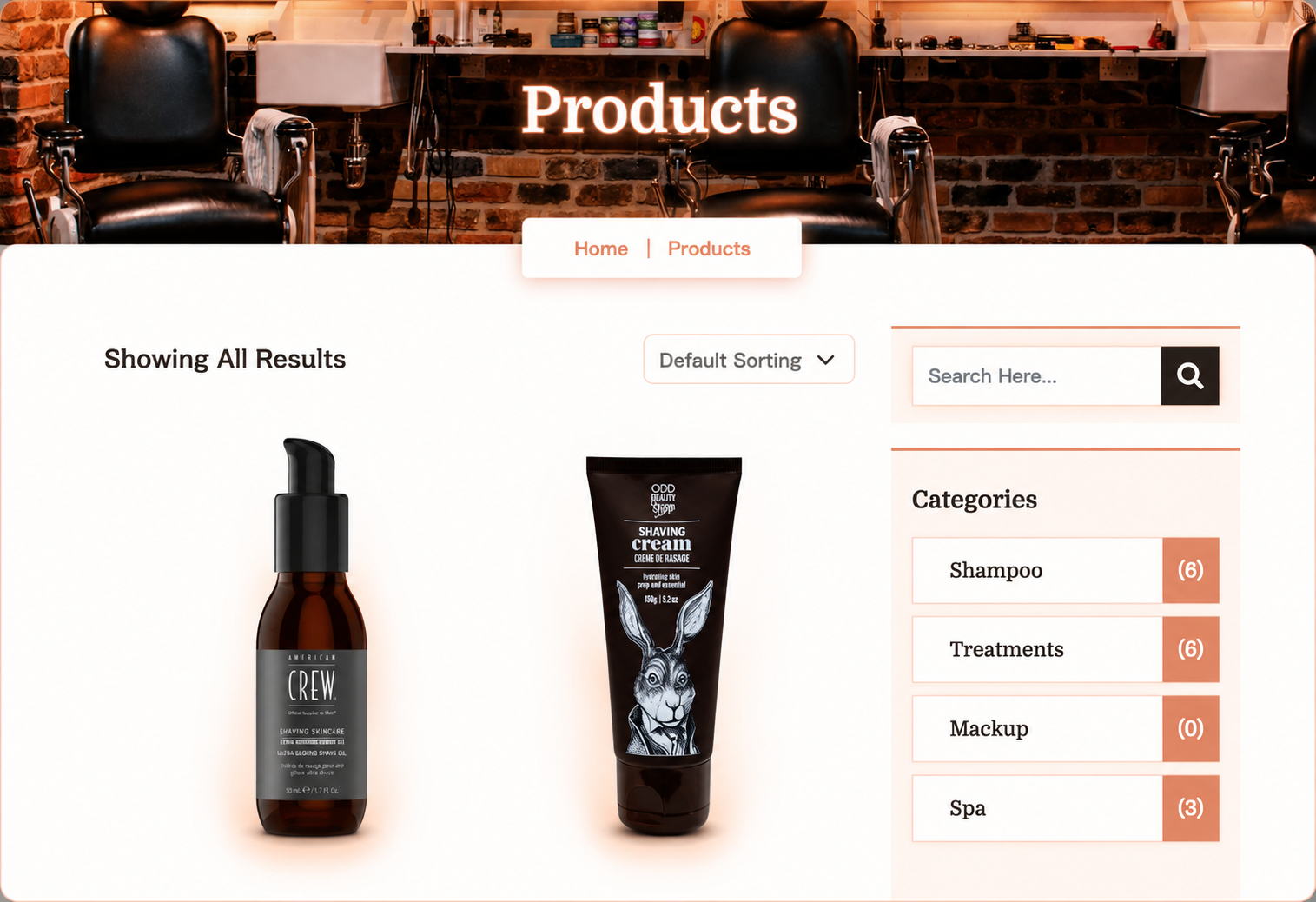 E-commerce Shop