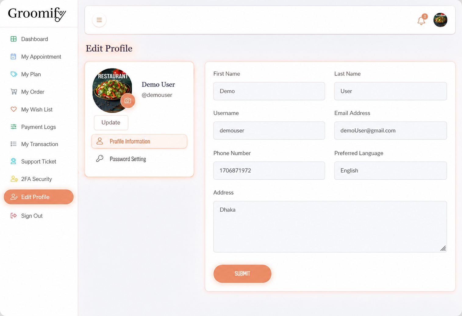 Advanced User Account Security