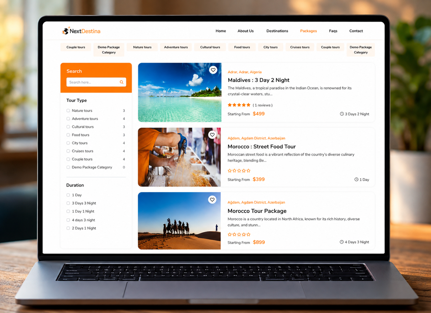 NextDestina Platform