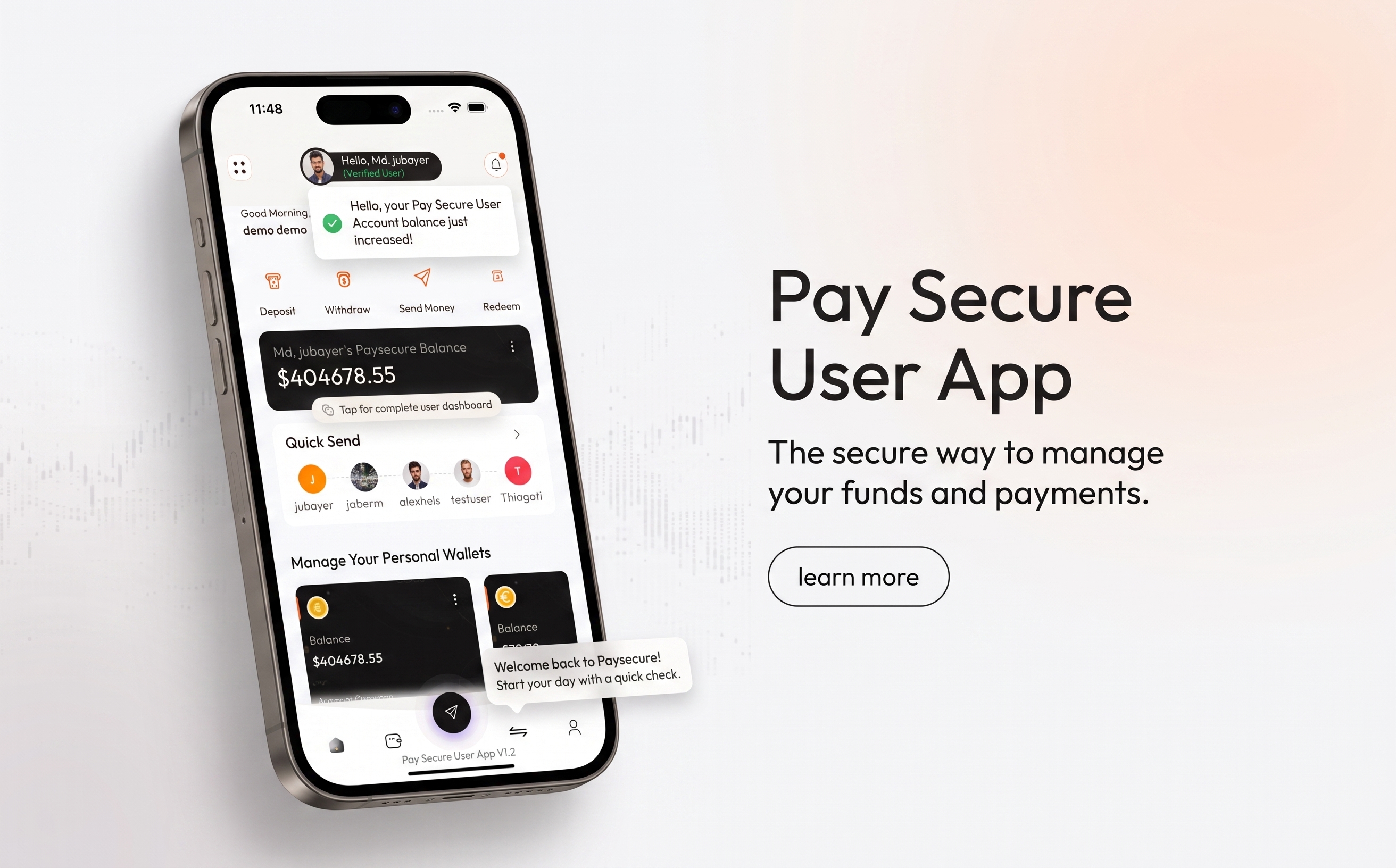 User Mobile App
